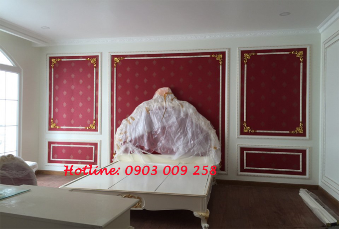 phào chỉ tường nhựa ps hàn quốc